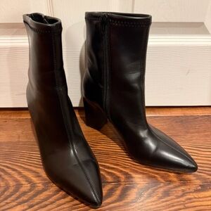 a new day Sleek Black Heeled Boots
